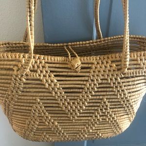 Hand made woven  purse